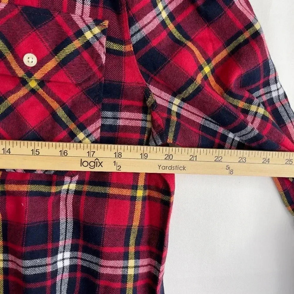 Joe's The Shirt Brush Red Plaid Button Down Shirt - Picture 7 of 13